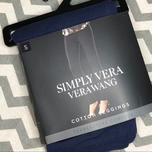 Vera Wang Cotton Leggings